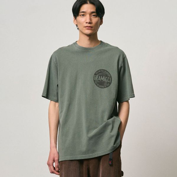 Футболка Gramicci ICON TEE PIGMENT DYED sage pigment G6FM-T101-SGPG фото