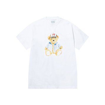 Футболка Market WATERCOLOR TEDDY T-SHIRT white MKT26Q1-SS0612-00220 фото