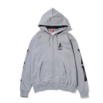 Худі Cookman ZIP HOODIE skull gray 231-53163-15 фото
