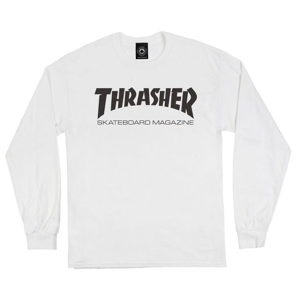 Лонгслів Thrasher Skate Mag Long Sleeve White Thrasher_Skate_Mag_Long_Sleeve_Whitee фото