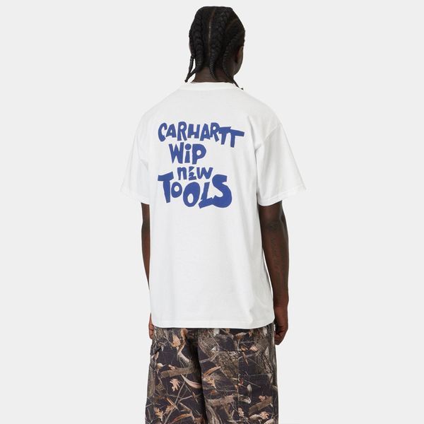 Футболка Carhartt WIP S/S CUTOUT T-SHIRT white I037221.02XX фото