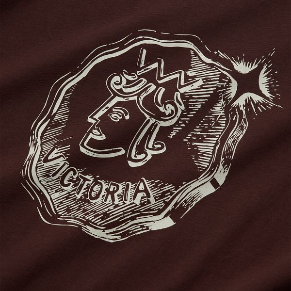 Футболка Victoria Hk QH COIN S/S TEE brown 2621003-BROW фото