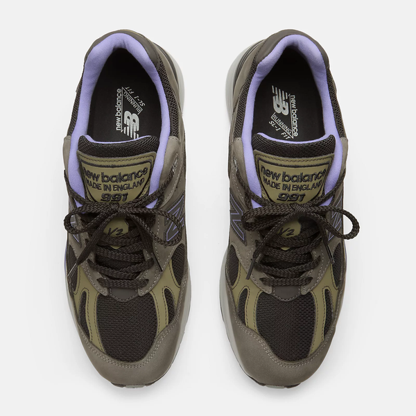 Кросівки New Balance 991V2 MADE IN UK Magnet with Black and Corsican Blue U991GP2 фото
