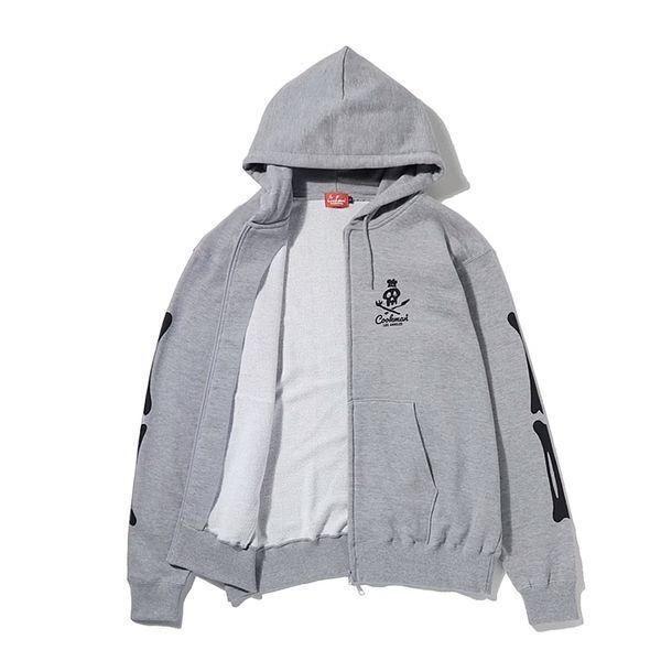 Худі Cookman ZIP HOODIE skull gray 231-53163-15 фото