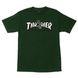 Футболка Thrasher Screaming Logo S/S Regular T-Shirt Mens Forest Green 28564783 фото 1