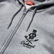 Худі Cookman ZIP HOODIE skull gray 231-53163-15 фото 5