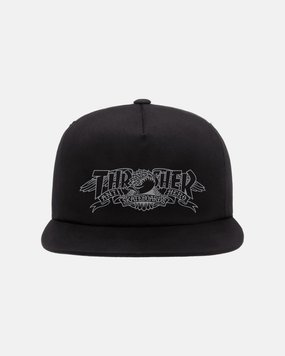 Кепка THRASHER X ANTIHERO MAG BANNER Black 3131457-BLK фото