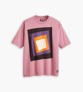 Футболка Levi's Skateboarding SKATE GRAPHIC BOX TEE CUBE Purple/Black (A1005;0023) A1005;0023 фото