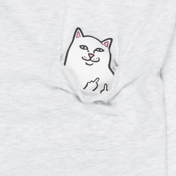 Лонгслів RipNDip LORD NERMAL CROPPED LONG SLEEV Ash Heather RNDWOM73 фото