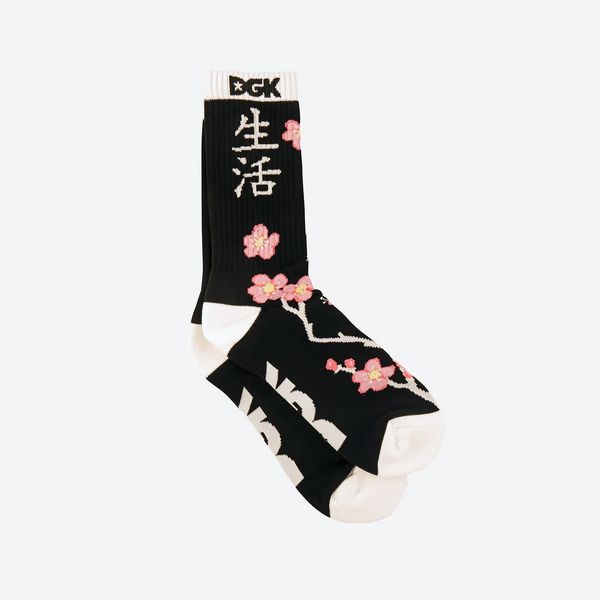 Шкарпетки DGK ZEN CREW SOCKEN black ask-1200 фото