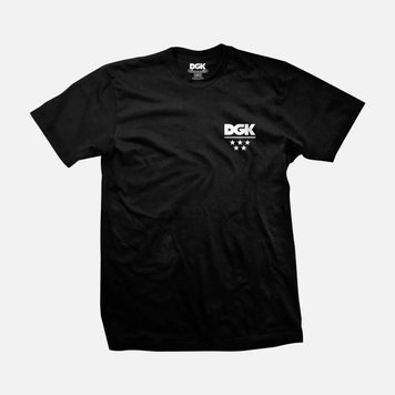 Футболка DGK ALL STAR MINI LOGO T-SHIRT black ptm-1177-005 фото