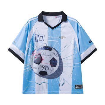 Футболка SSSTUFFF NOT ARGENTINA FOOTBALL Blue SSS-Merci-TEE03 фото