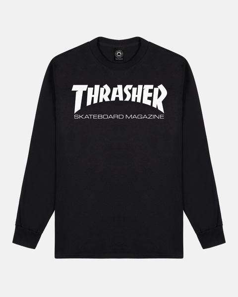 Лонгслів Thrasher SKATE MAG LONG SLEEVE Black 2849SH фото