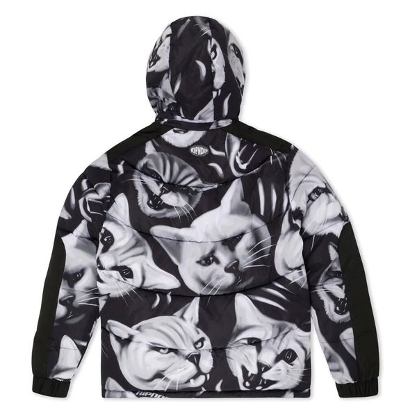 Куртка Ripndip Neon Cat Puffer Jacket Black RND9701 фото