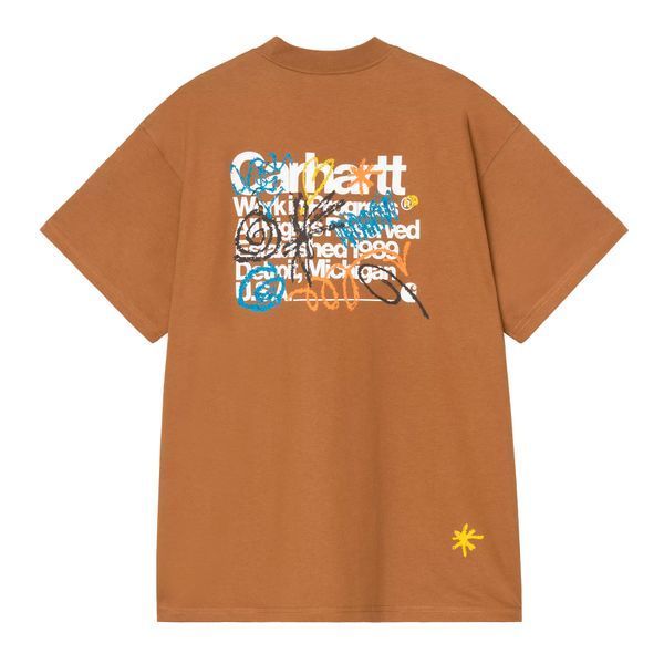 Футболка Carhartt WIP S/S PRIMARY T-SHIRT Hamilton Brown I036238.HZXX фото