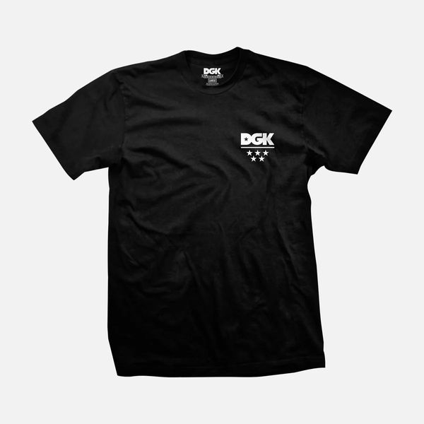 Футболка DGK ALL STAR MINI LOGO T-SHIRT black ptm-1177-005 фото