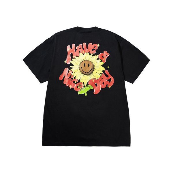 Футболка Market SMILEY SUNFLOWER T-SHIRT black 26Q2-SS0649-00007 фото