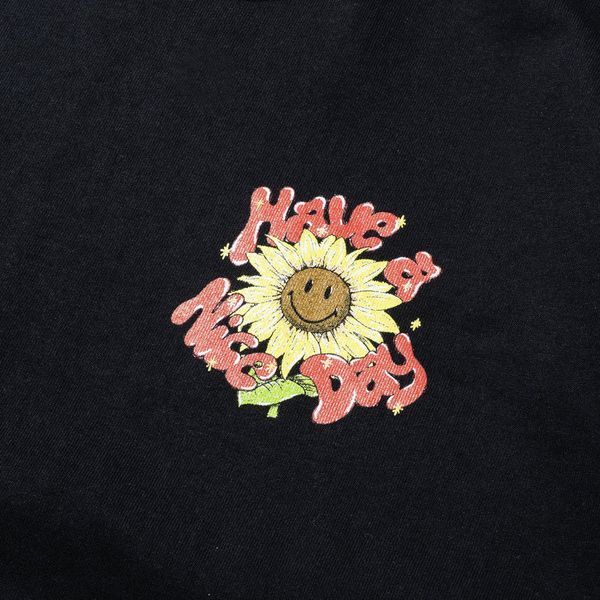 Футболка Market SMILEY SUNFLOWER T-SHIRT black 26Q2-SS0649-00007 фото