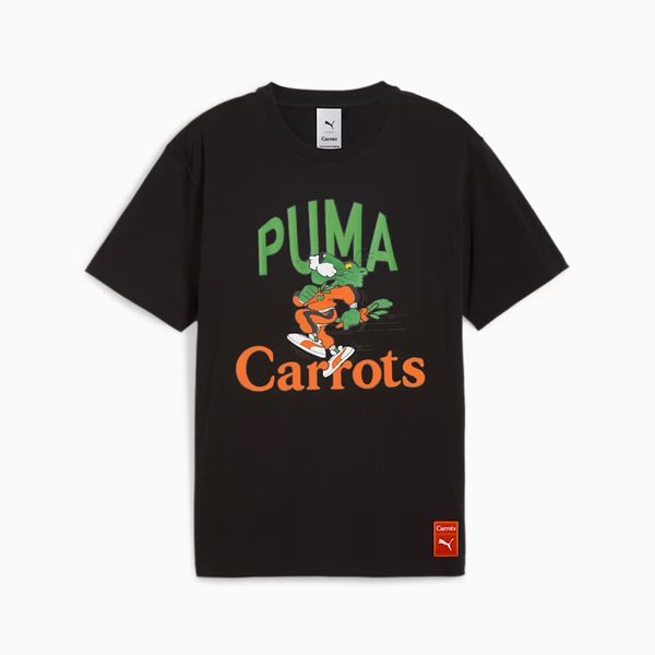 Футболка Puma PUMA X CARROTS GRAPHIC TEE Black 62744301PM фото