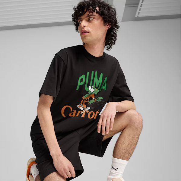 Футболка Puma PUMA X CARROTS GRAPHIC TEE Black 62744301PM фото