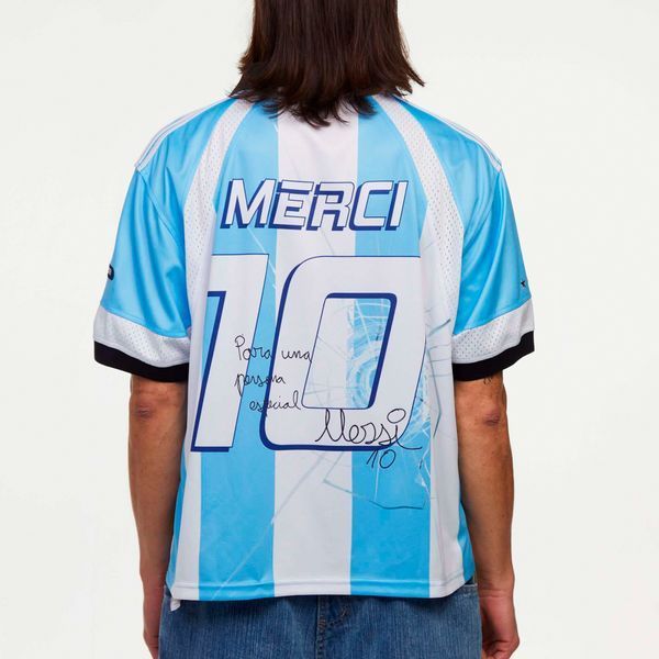 Футболка SSSTUFFF NOT ARGENTINA FOOTBALL Blue SSS-Merci-TEE03 фото