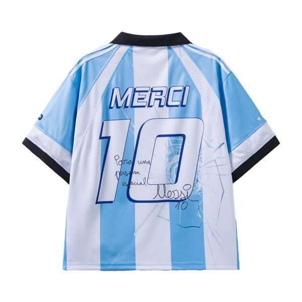 Футболка SSSTUFFF NOT ARGENTINA FOOTBALL Blue SSS-Merci-TEE03 фото