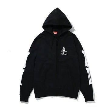 Худі Cookman ZIP HOODIE skull black 231-53163-18 фото