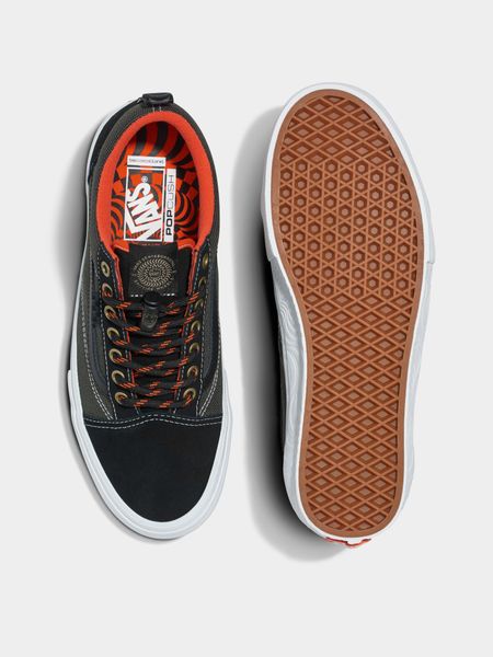 Кеди Vans X Spitfire Wheels Skate Old Skool Black/ Flame VN0A5FCBBFM1 фото