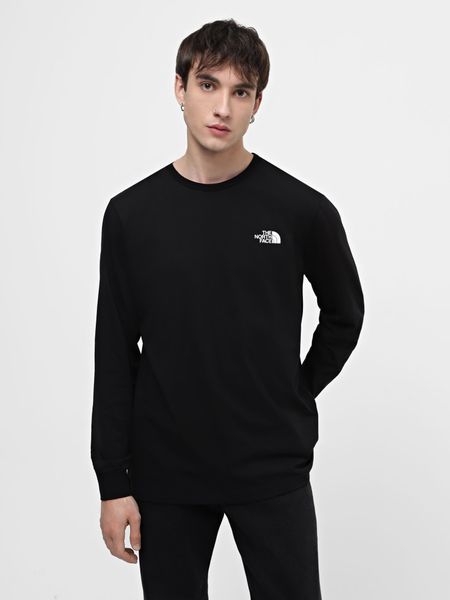 Лонгслів The North Face L/S EASY TEE black NF0A87N8JK31 фото