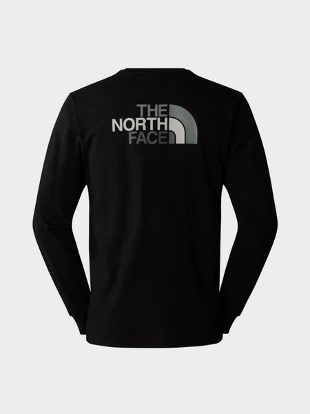 Лонгслів The North Face L/S EASY TEE black NF0A87N8JK31 фото