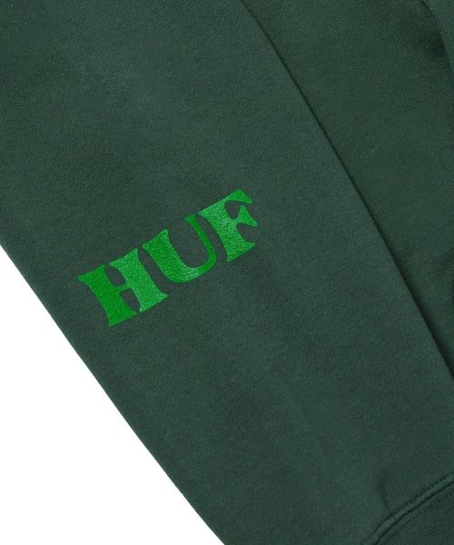 ХУДІ HUF X GREEN BUDDY PACK OPPOSITE OF LOW P/O HOODIE FOREST GREEN 2000000500126 фото