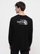 Лонгслів The North Face L/S EASY TEE black NF0A87N8JK31 фото 2