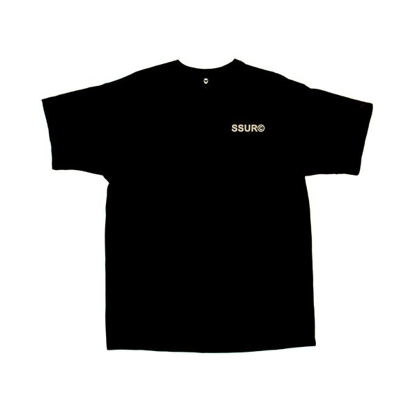 Футболка SSUR Fangs Oversized T-Shirt Black 2000000517575 фото