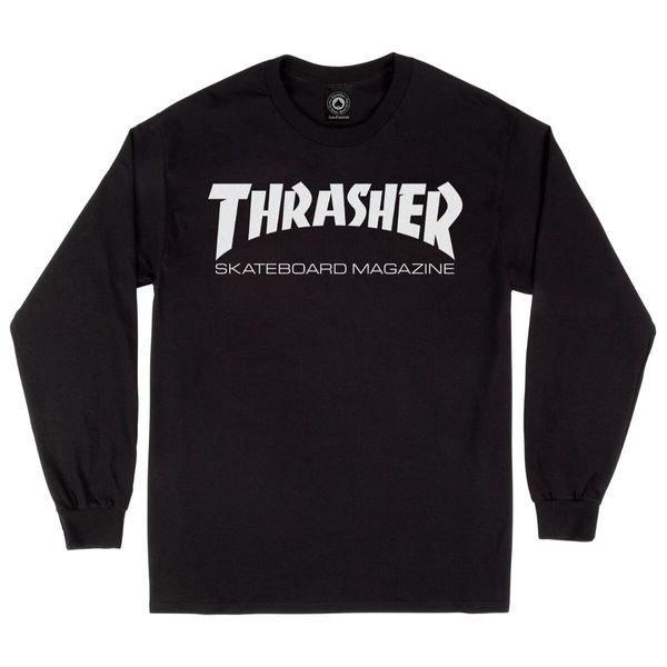 Лонгслів Thrasher Skate Mag Long Sleeve Black Thrasher_Skate_Mag_Long_Sleeve_Blackk фото