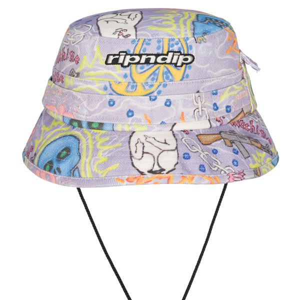 Панама Ripndip BORN TO LOVE BOONIE HAT Cornflower RNDSUM26163 фото