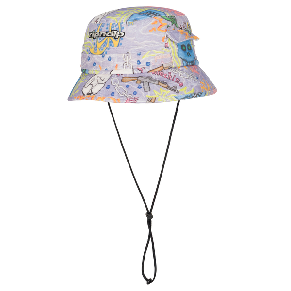 Панама Ripndip BORN TO LOVE BOONIE HAT Cornflower RNDSUM26163 фото