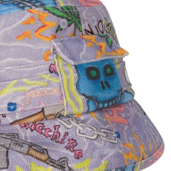 Панама Ripndip BORN TO LOVE BOONIE HAT Cornflower RNDSUM26163 фото