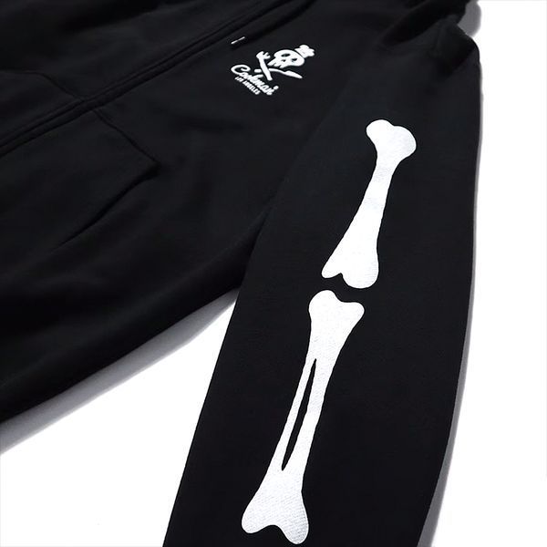 Худі Cookman ZIP HOODIE skull black 231-53163-18 фото