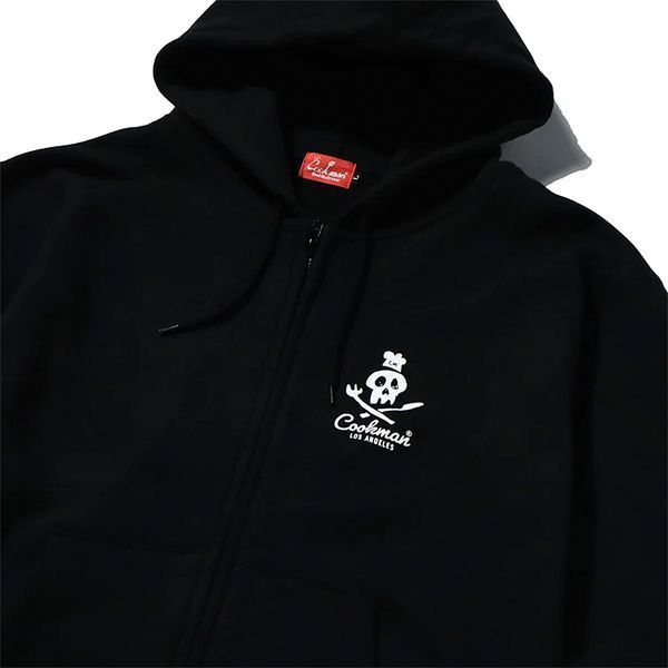 Худі Cookman ZIP HOODIE skull black 231-53163-18 фото