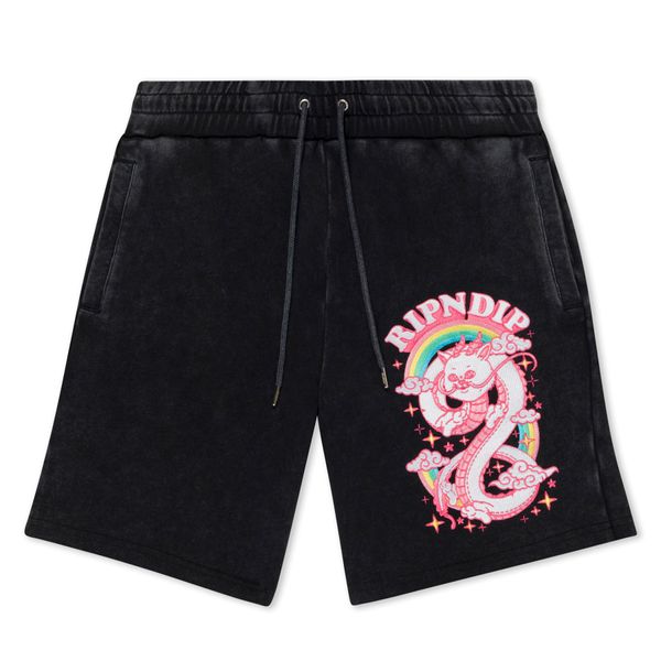 Шорти Ripndip FANTASY NERM SWEAT SHORTS Black RNDSUM24120 фото