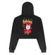 Худі Ripndip SCARY CUTE CROPPED HOODIE black RNDFAL24W14 фото 2