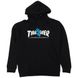 Худі Thrasher Screaming Logo P/O Hooded Heavyweight Sweatshirt Mens Black 345654345 фото 2