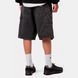 Шорти Carhartt WIP DOUBLE KNEE SHORT Black stone washed I034867.8906 фото 4