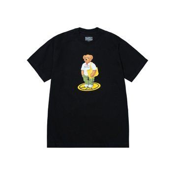 Футболка Market STAND FOR PEACE BEAR T-SHIRT black MKT26Q1-SS0614-00007 фото