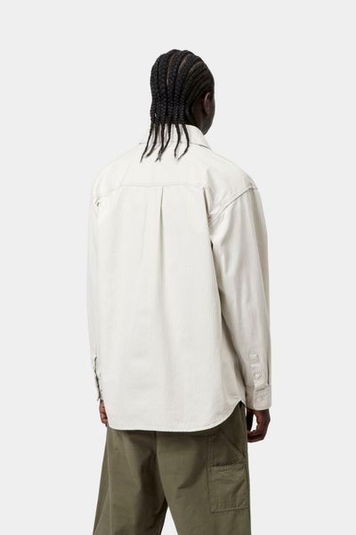 Сорочка Carhartt WIP MERCER SHIRT JAC mcr strp, gpt / wax bleached I036495.3OK35 фото