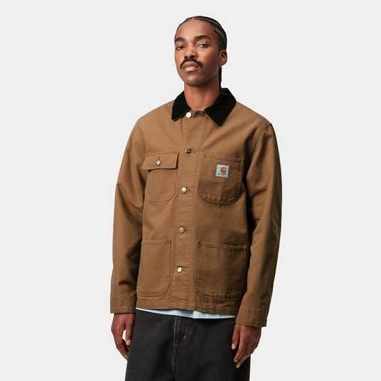 Придбати Куртка Carhartt WIP MICHIGAN COAT h brown/tobacco rinsed