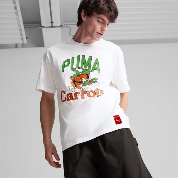 Футболка Puma PUMA X CARROTS GRAPHIC TEE White 62744302PM фото