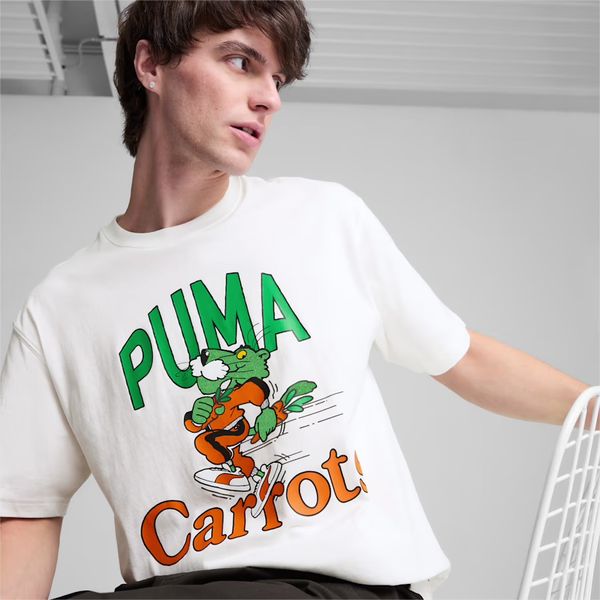 Футболка Puma PUMA X CARROTS GRAPHIC TEE White 62744302PM фото