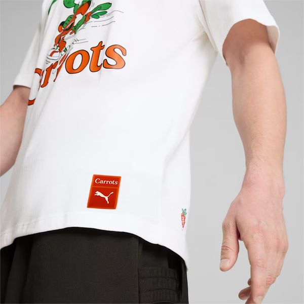 Футболка Puma PUMA X CARROTS GRAPHIC TEE White 62744302PM фото