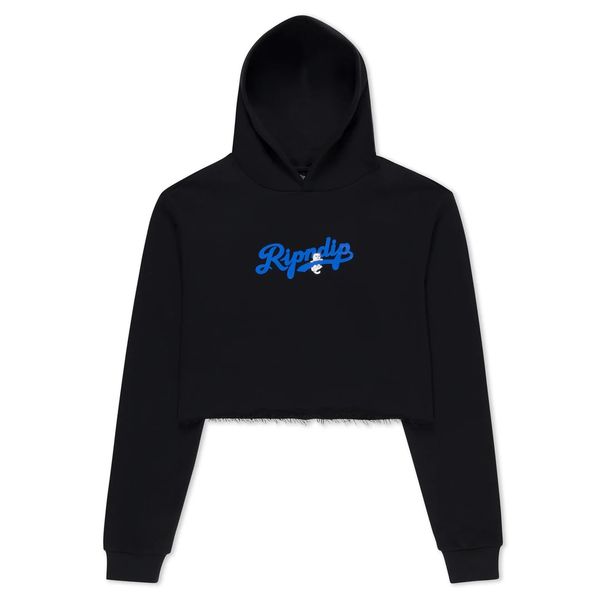 Худі RipNDip LOS RIPNDIP CROPPED HOODIE Black RNDWOM74 фото